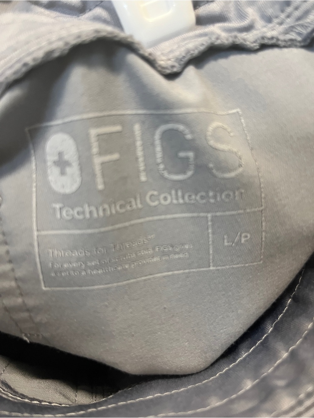 Figs Cement Two-Piece Rafala Top and Jogger Set - Picture 7 of 8